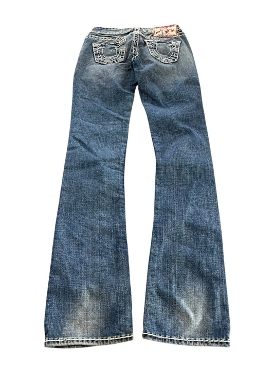True Religion Johnny Super T - Low Rise Straight | W25 - ZAZA resell