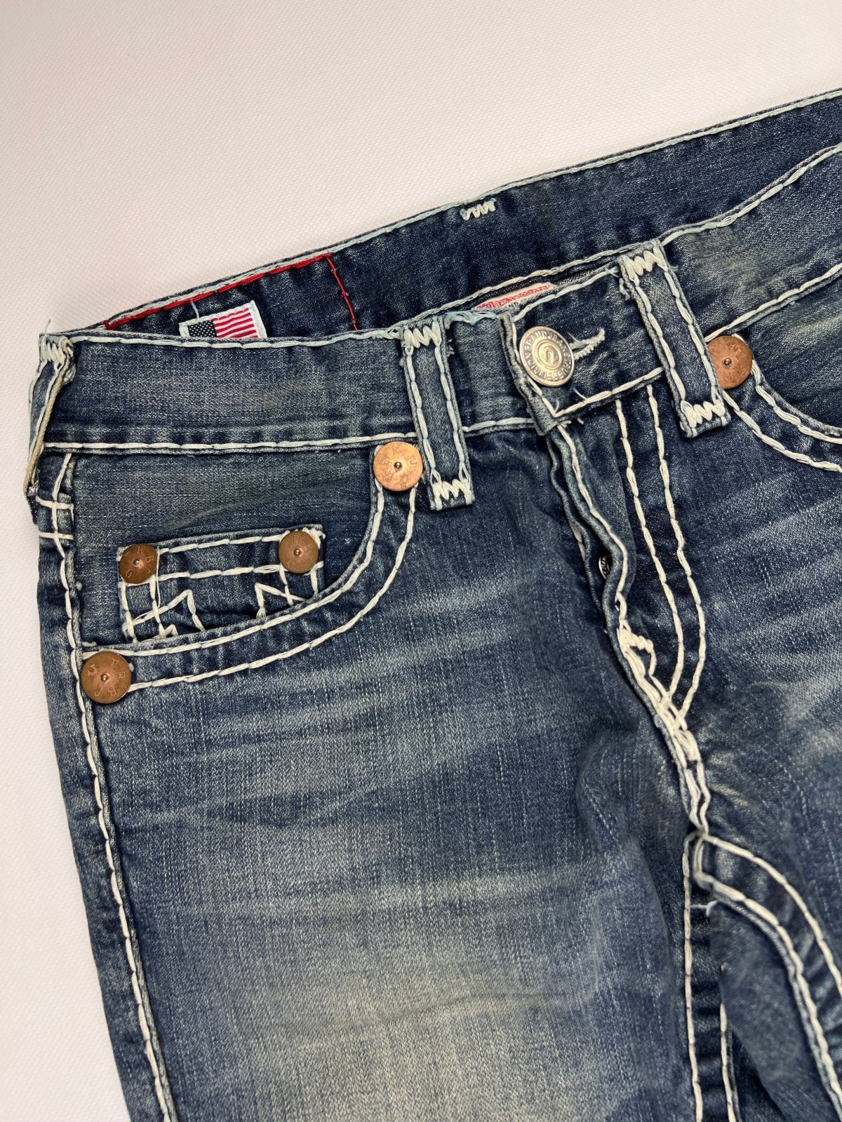 True Religion Rocco Super T Straight | W 41cm x L 97cm - ZAZA resell