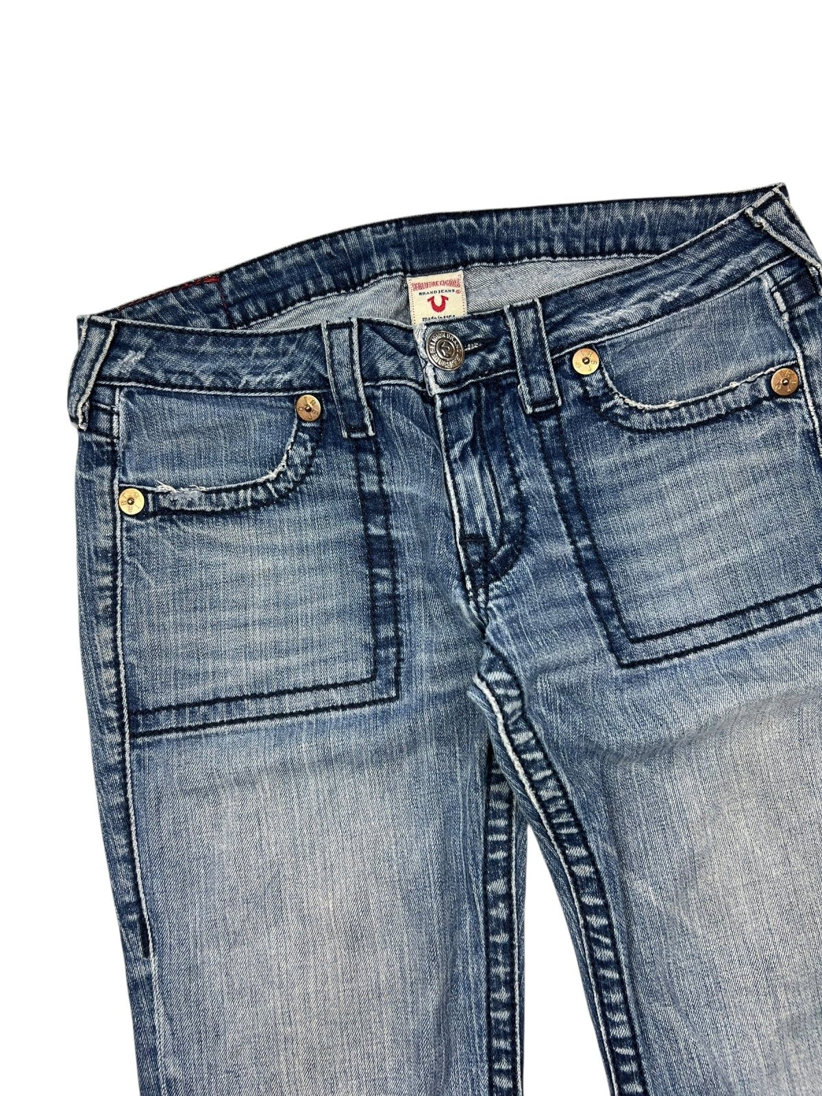 True Religion Tony Big T - Low Rise Flare | 30 (M/L) - ZAZA resell