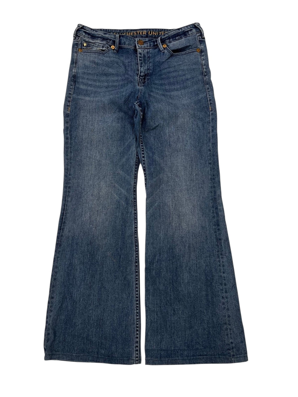 True Religion x Manchester United - Mid Rise Flare | W34 x L30 - ZAZA resell